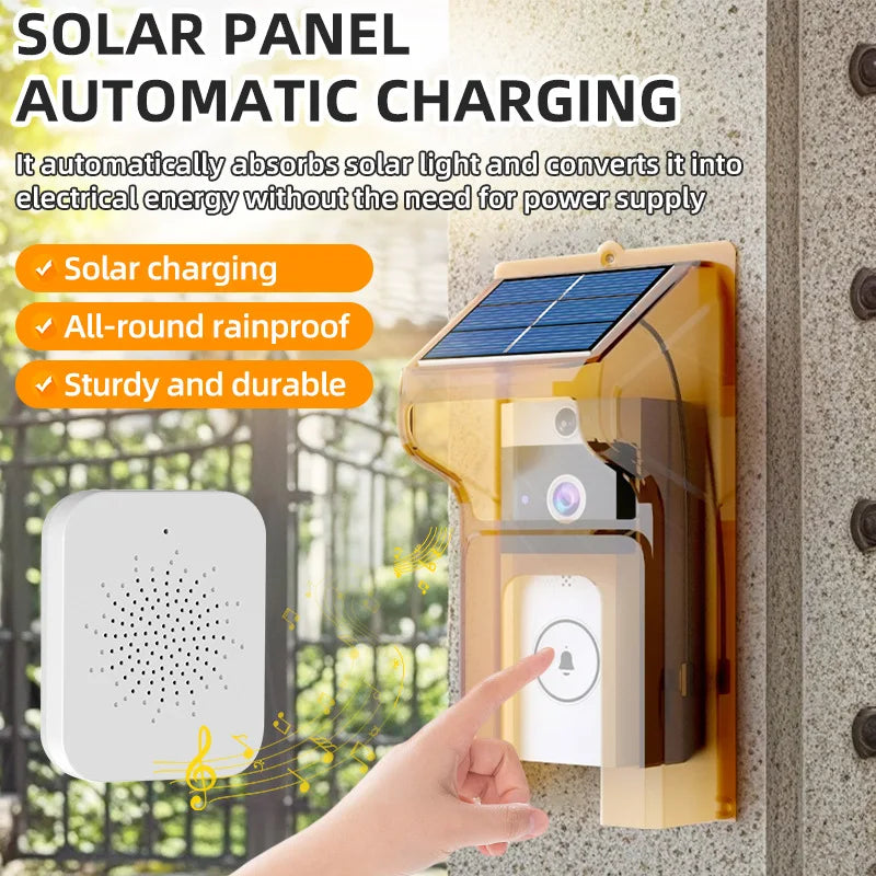 Battery Free Outdoor Wi-Fi Security Doorbell Camera