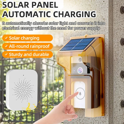Battery Free Outdoor Wi-Fi Security Doorbell Camera