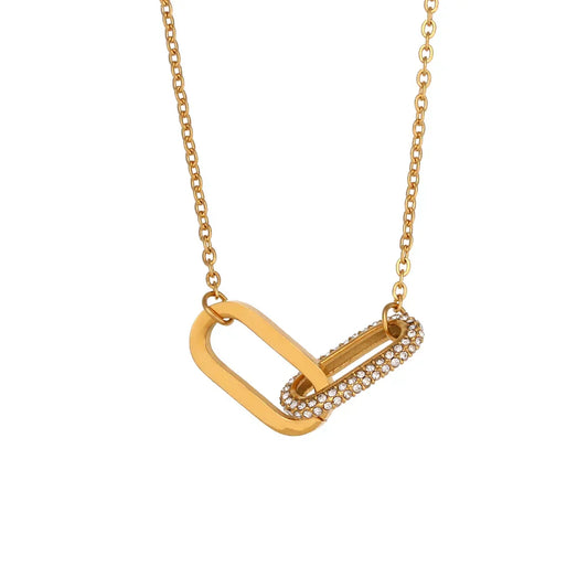 Beautiful Clip Chain Love Necklace - Luxicro