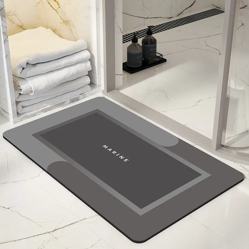 Non Slip Bathroom Mat | Fast Dry Shower Floor Mat