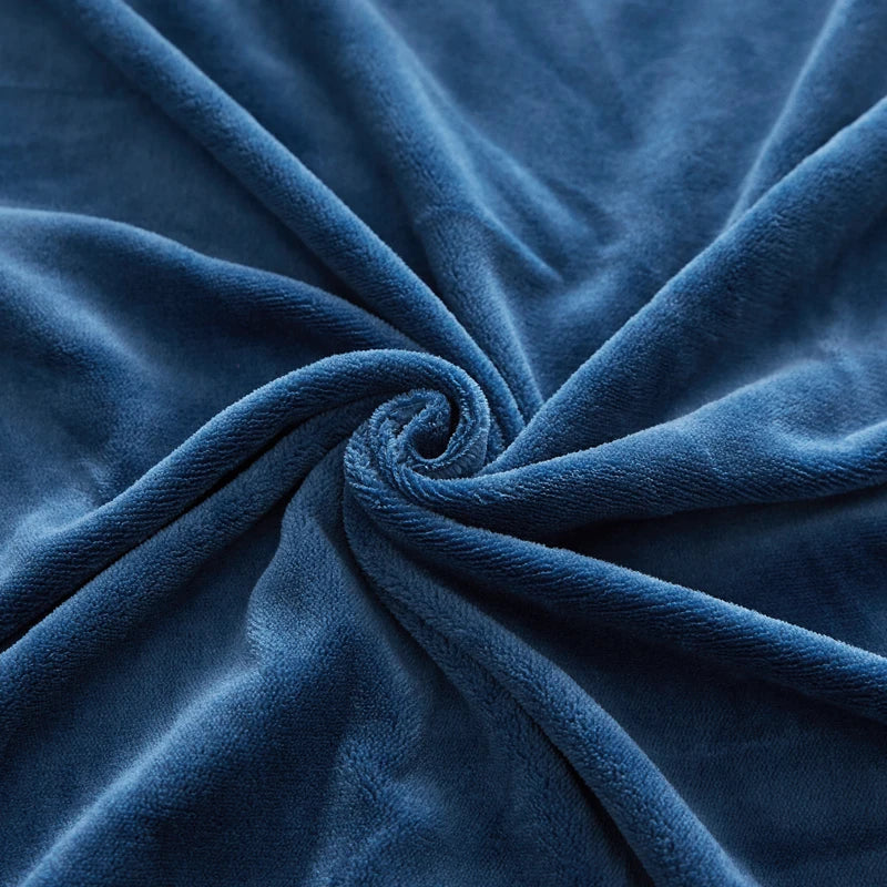 Soft Plush Fitted Sheet for Cold Weather Bedding