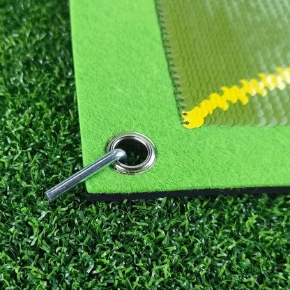 Advanced Golf Swing Practice Mat with Ball Strike Tracker