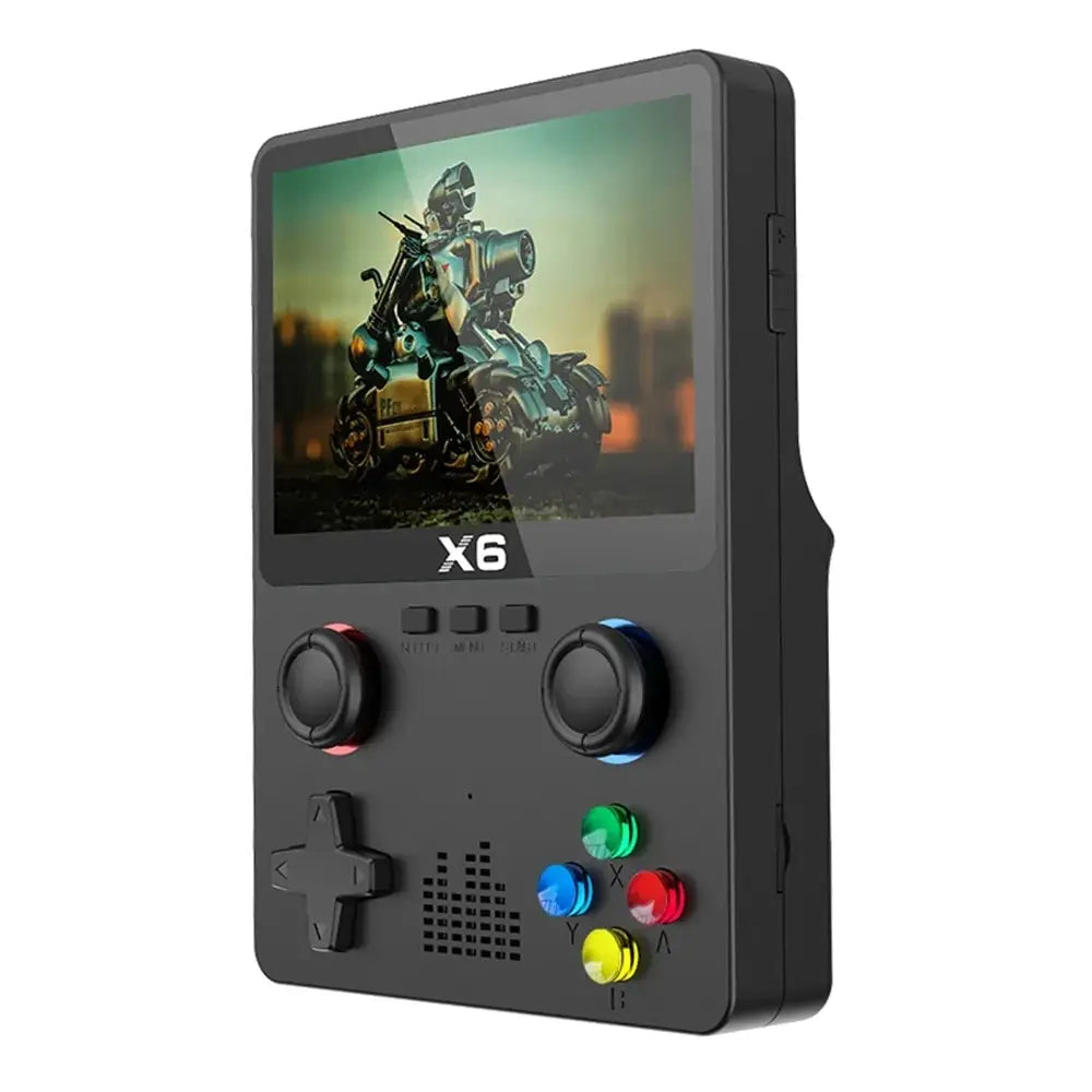 Compact Retro Gaming Console 3.5 Inch Portable Player - Luxicro