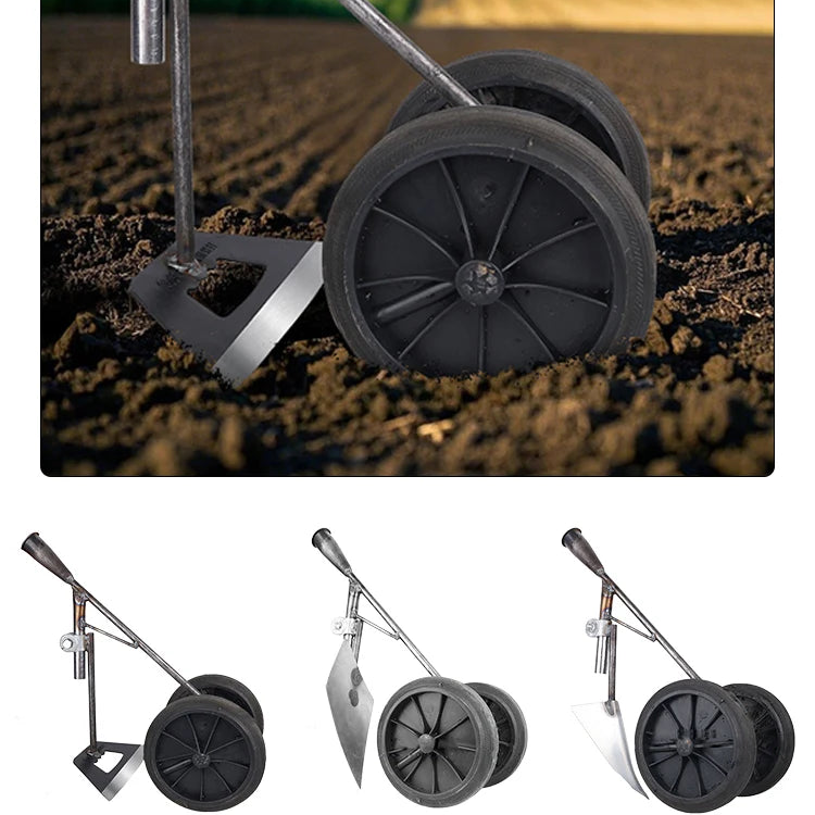 Strong Garden Hoe Stainless Steel Weed Cutter - Luxicro