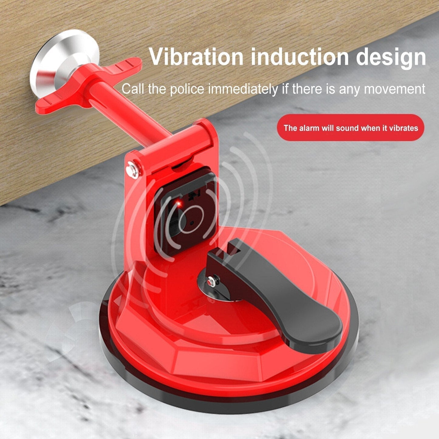 Portable Home Security Door Stop Alert