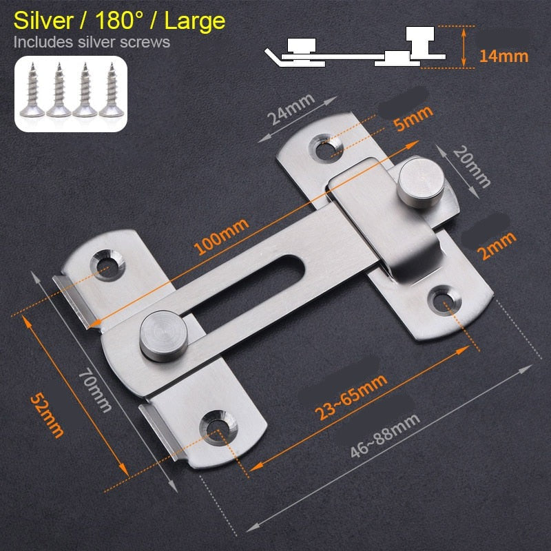 Easy Glide Cabinet Door Lock