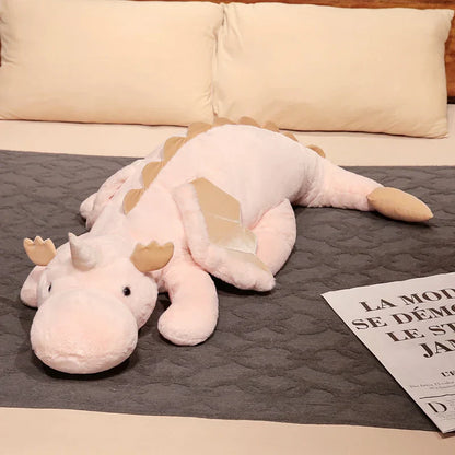 Big Soft Dragon Cuddle Buddy Pillow