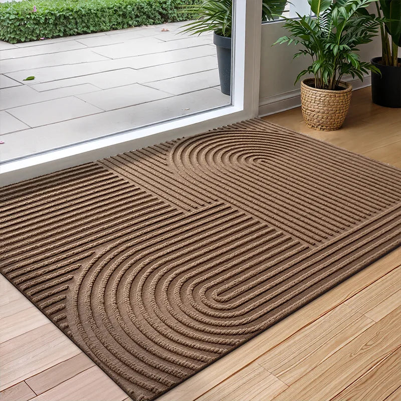 Durable Anti Slip Welcome Mat for Entryway - Luxicro