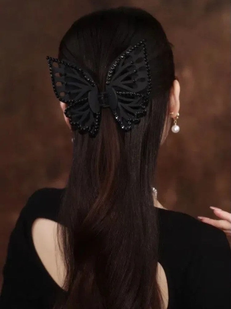 Stylish Black Hair Clip - Luxicro