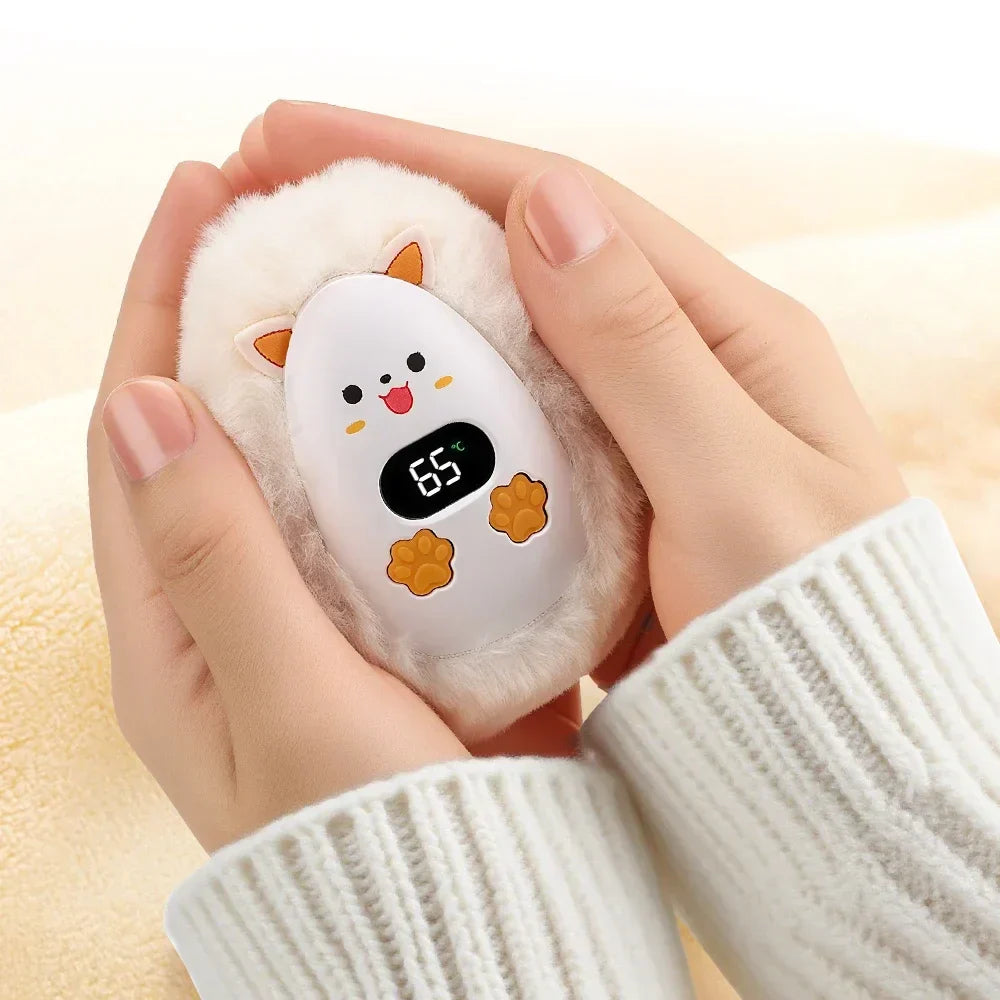 Soft Portable Hand Warmer with 3 Temperature Settings