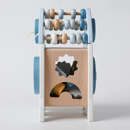 Sustainable Wooden Building Blocks Set