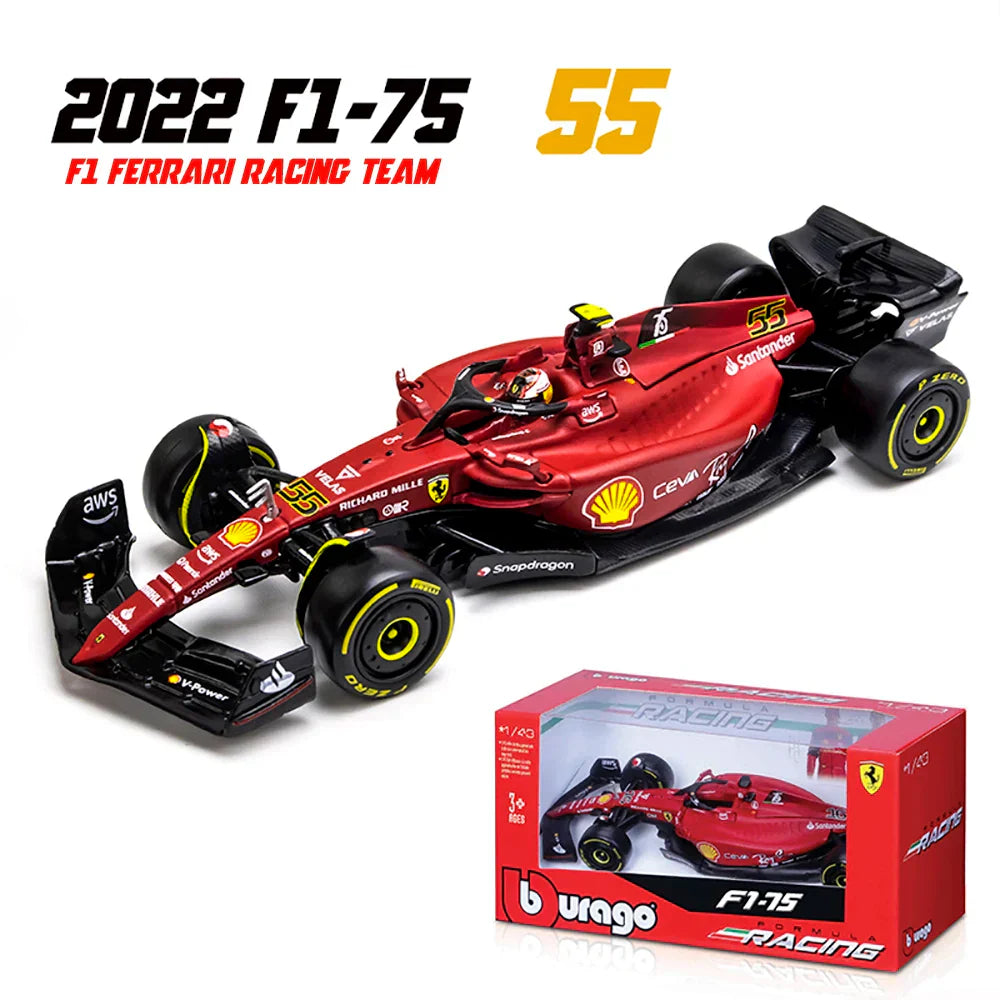 Detailed F1 Car Model 1:43 Scale Collectible Replica