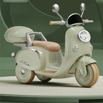 Cool Retro Children's Electric Trike Bicycle
