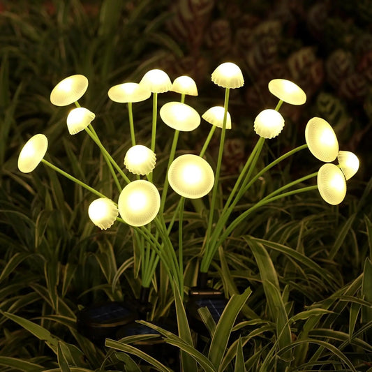 Bright Outdoor Solar Garden Light 6 LEDs - Luxicro