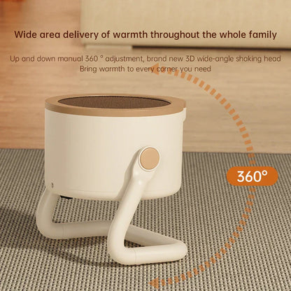 Portable 1000W Electric Heater with Thermal Cut Off