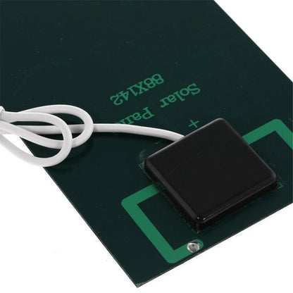 Compact Solar USB Travel Power Bank Charger