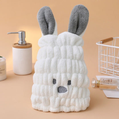 Colorful Kids Quick-Dry Bunny Towel