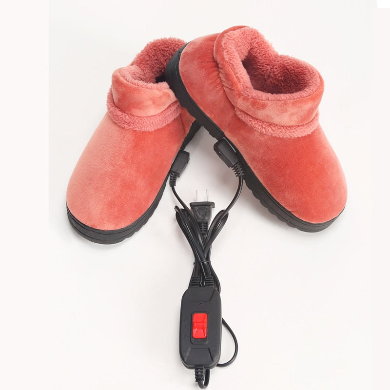 Cozy Battery Powered Heat Slippers