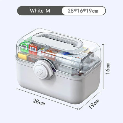 Compact Medical Storage Container Box