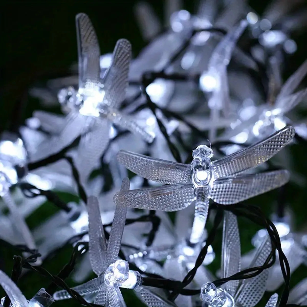 Outdoor Solar Fairy Lights 5m with 20 LED Dragons