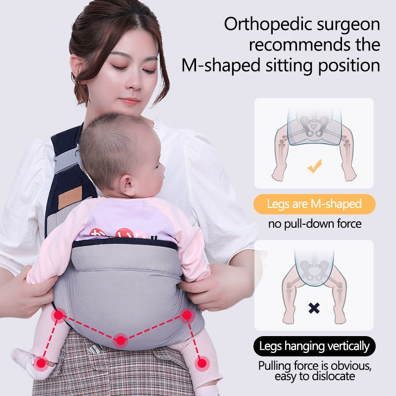Soft Baby Wrap Adjustable Shoulder Sling