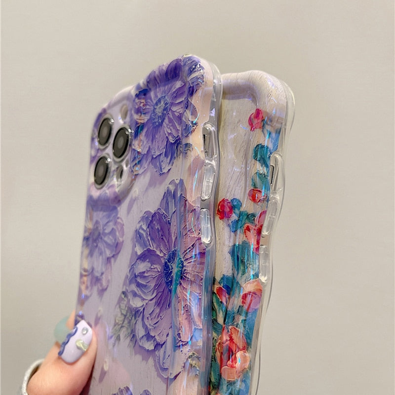 Beautiful Flower Design Phone Cover
