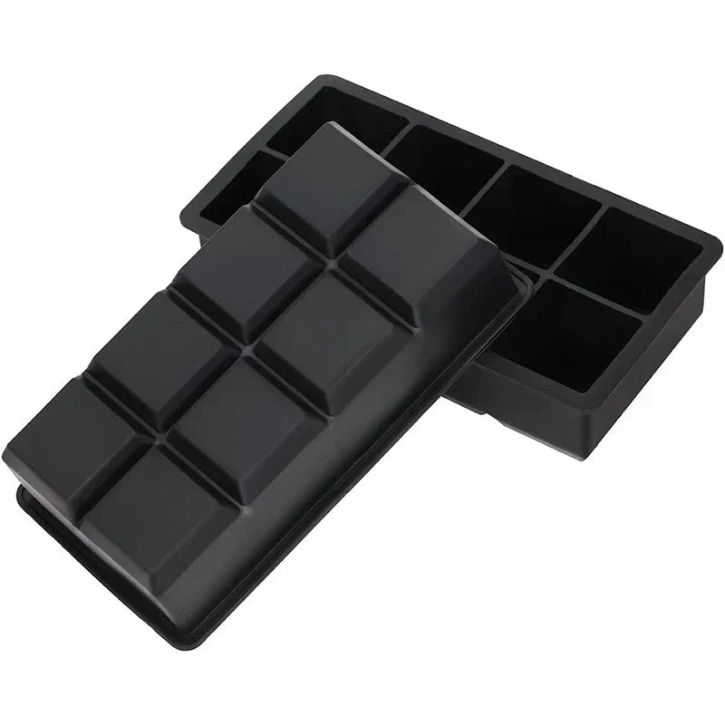 Big Flexible Ice Cube Tray, Non-Toxic & Easy Clean