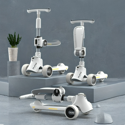 Cool Foldable Kids Scooter Bicycle - Luxicro
