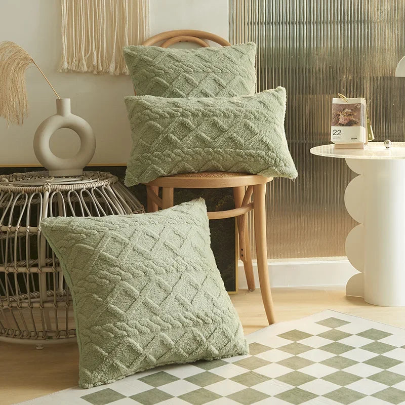 Colorful Shape Decorative Pillow Cover