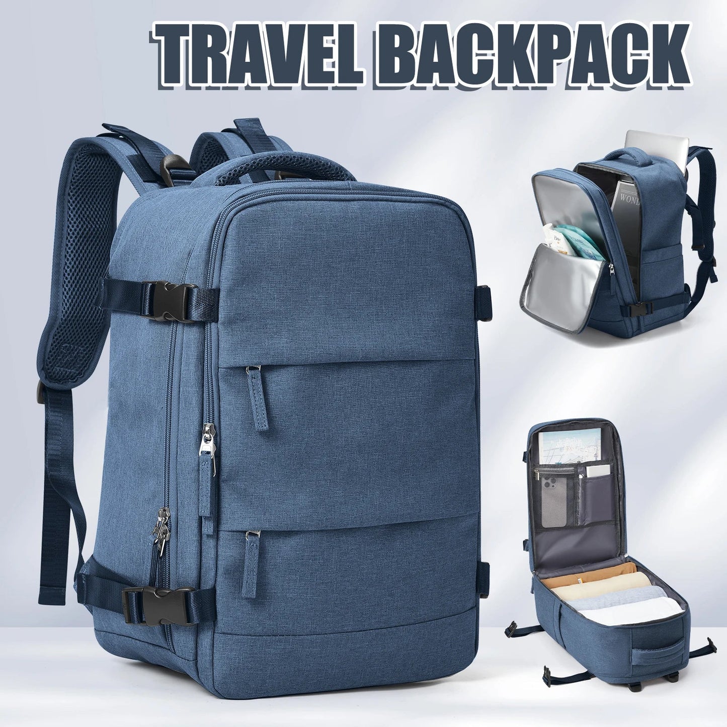 Durable Hiking Rucksack with Tablet Pocket