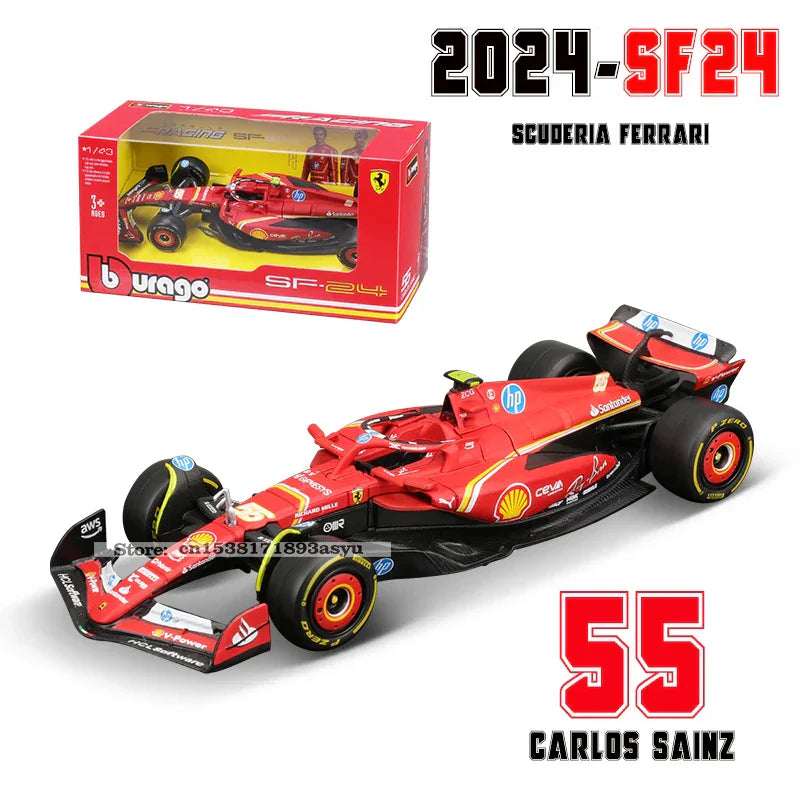 Detailed F1 Car Model 1:43 Scale Collectible Replica