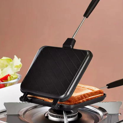 Easy Clean Double Sided Sandwich Maker Toaster