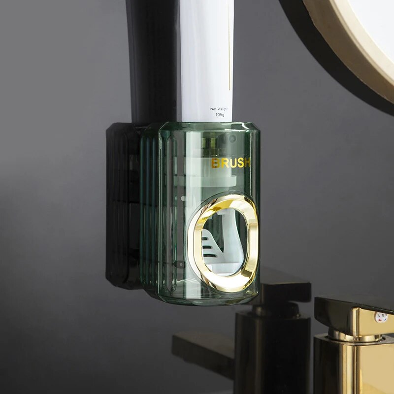 Space Saving Automatic Toothpaste Holder - Luxicro
