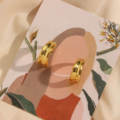 Classic Minimalist Pendant Earrings