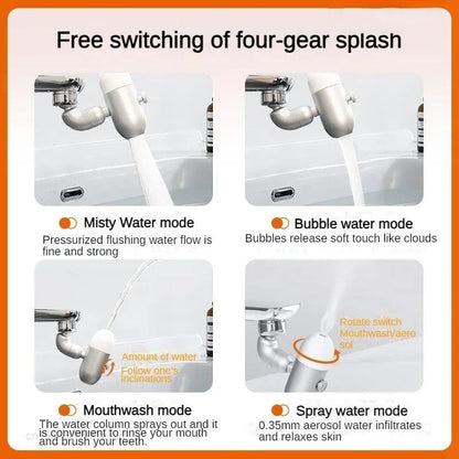 Flexible Kitchen Sink Spray Nozzle Faucet Extender