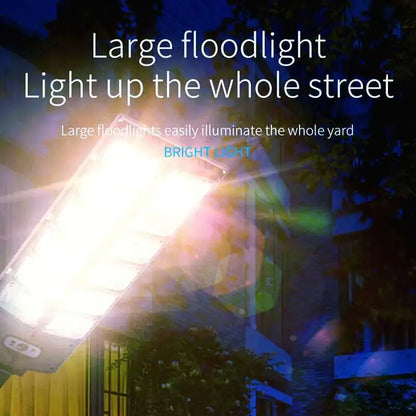 Bright Motion Activated Solar Yard Lamp