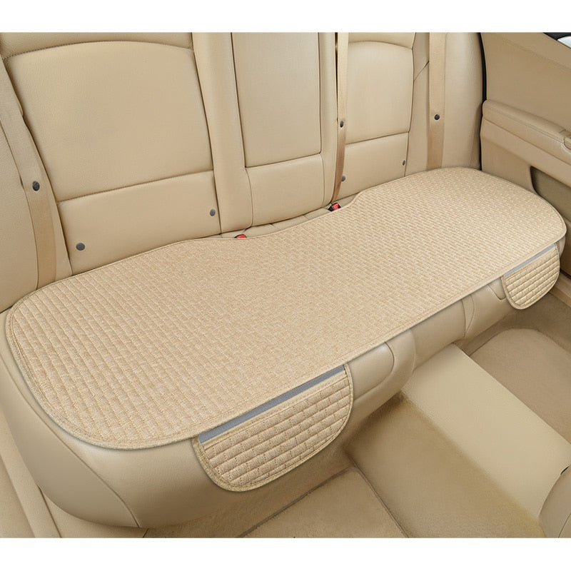 Durable Auto Seat Protector Mat with Grip Back