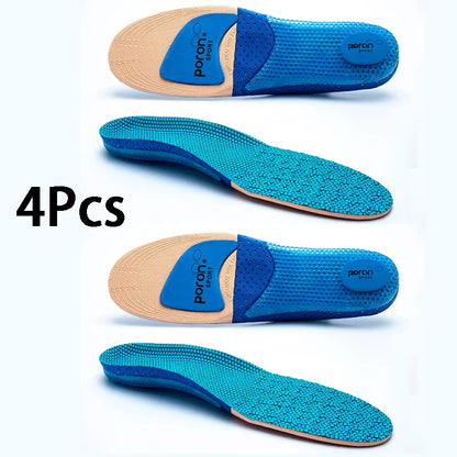 Comfortable Shoe Insoles with Arch Support and Cushioning