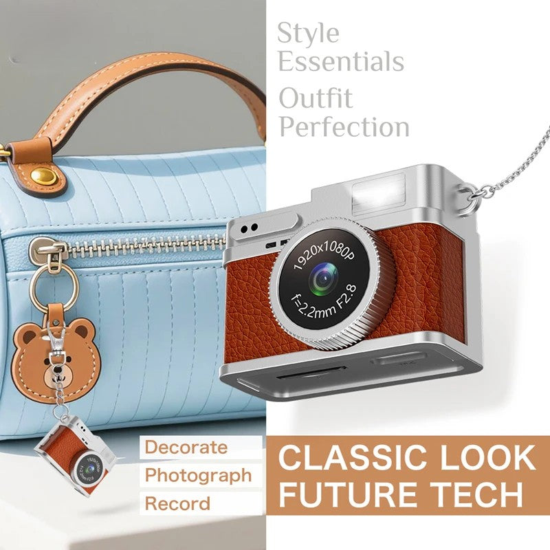 Vintage Style Camera Chain Necklace