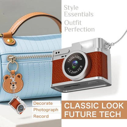 Vintage Style Camera Chain Necklace