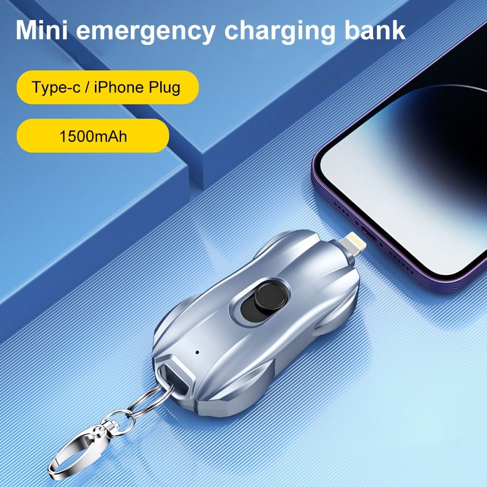 Compact Car Shape Portable Power Bank Charger