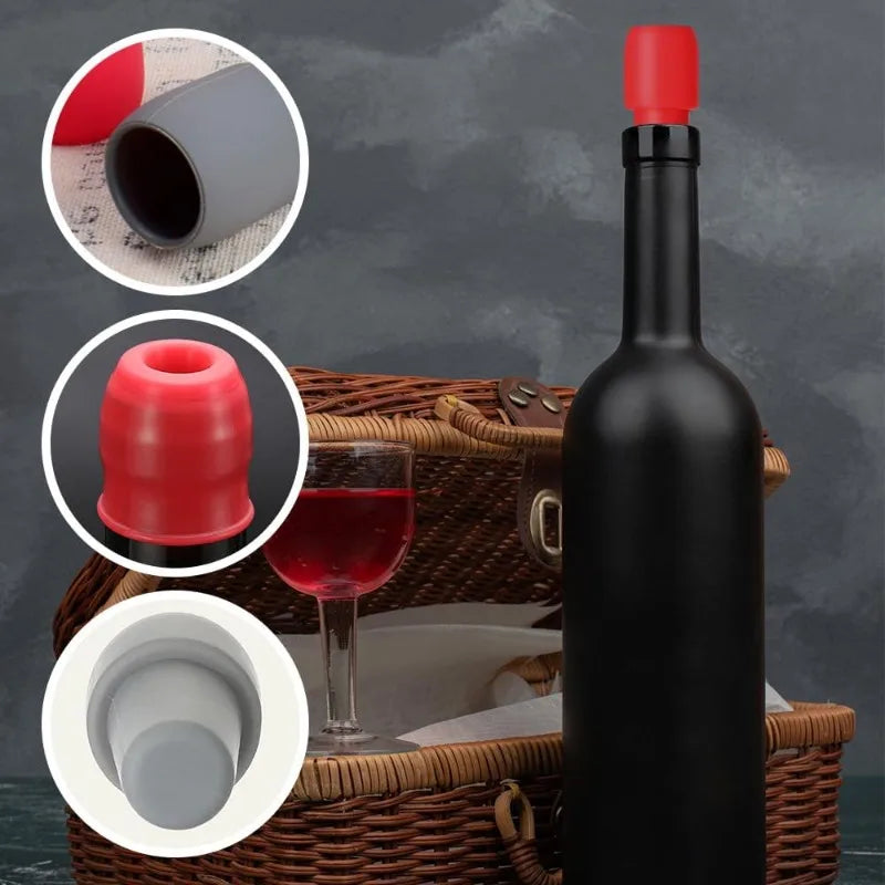 Premium Waterproof Wine Bottle Stoppers