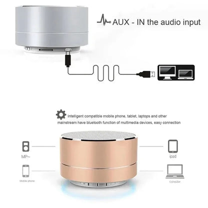 Compact Wireless Bluetooth Mini Speaker