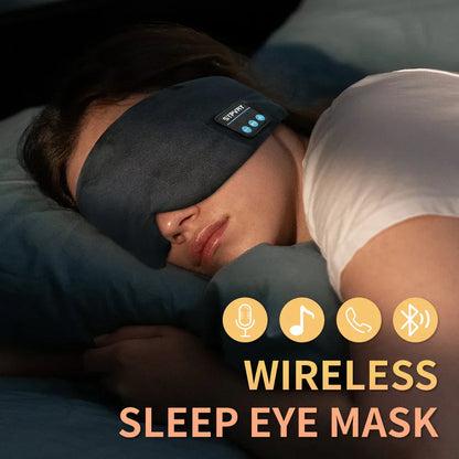 Comfortable Sleep Mask Headphones Set