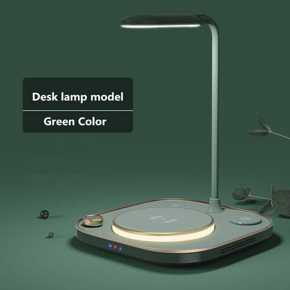 Smart LED Desk Lamp with Fast Wireless Charging
