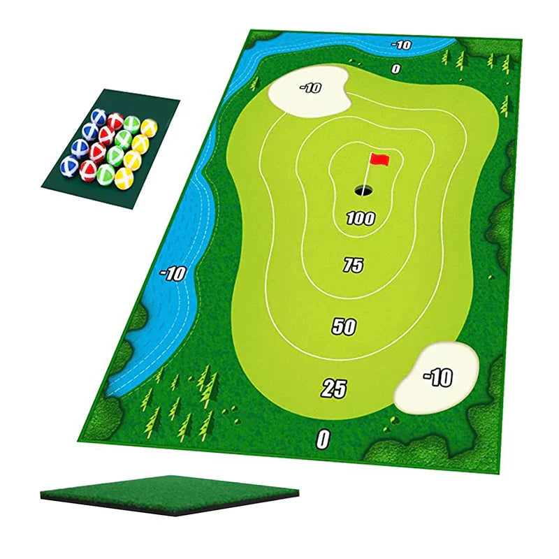 Personalized Home Golf Putting Training Mat