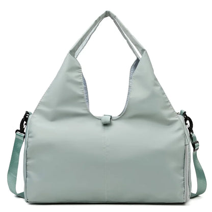 Athletic Gym Bag with Shoe Compartment