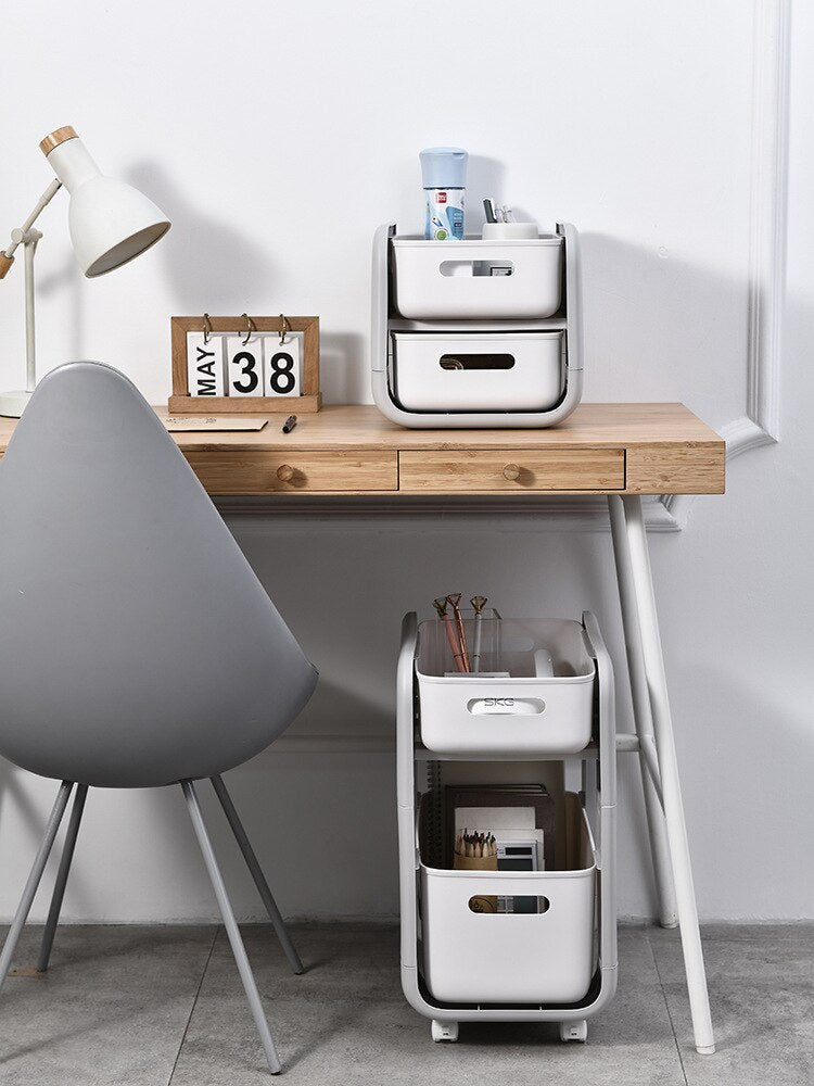 Space Saving Stackable Home Storage Shelf