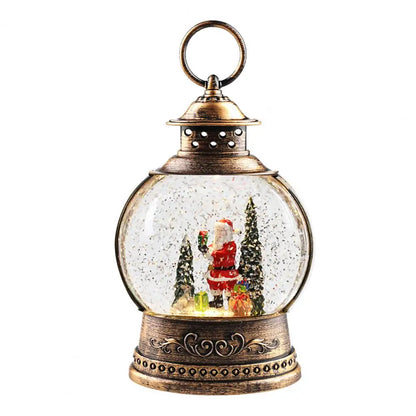 Classic Holiday Snow Globe Desk Lamp - Luxicro