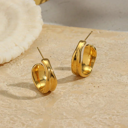 Classic Minimalist Pendant Earrings